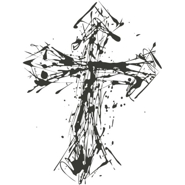 Paint Drip Cross 2 Thumbnail