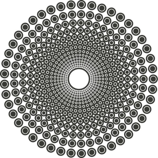 Halftone Spiral Background 22 Thumbnail