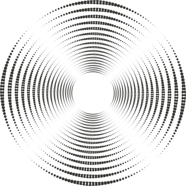 Halftone Spiral Background 9 Thumbnail