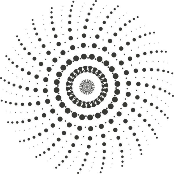 Halftone Spiral Background 89 Thumbnail