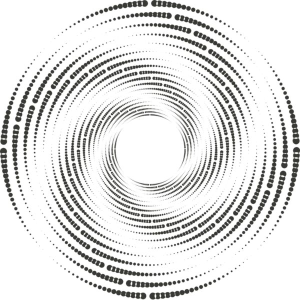 Halftone Spiral Background 5 Thumbnail