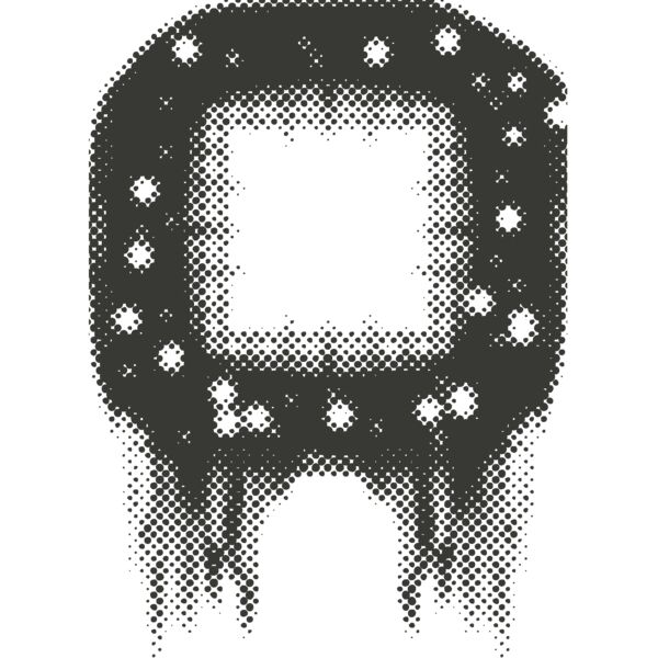 Distressed Halftones Grungy Frames 35 Thumbnail