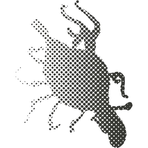 Distressed Halftones Grungy Frames 8 Thumbnail