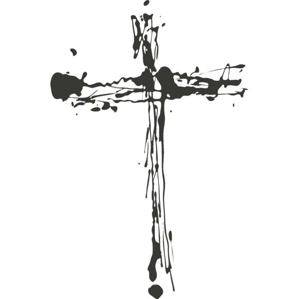 Paint Drip Cross 8 Thumbnail