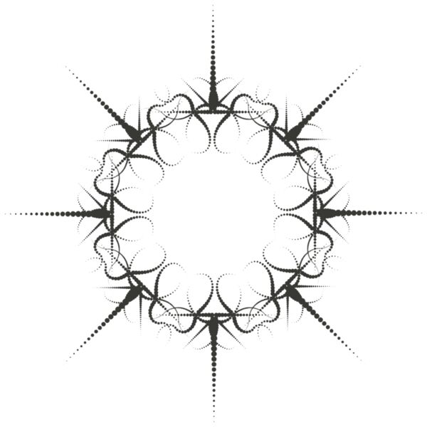 Halftone Spiral Background 40 Thumbnail