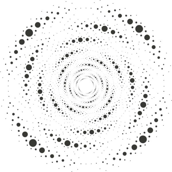 Halftone Spiral Background 110 Thumbnail