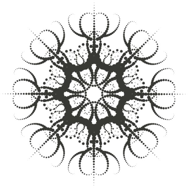 Halftone Spiral Background 43 Thumbnail