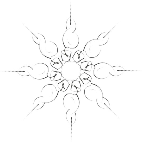 Halftone Spiral Background 53 Thumbnail