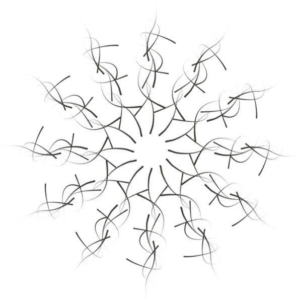 Halftone Spiral Background 46 Thumbnail