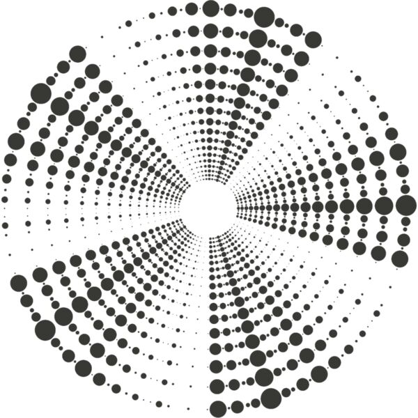 Halftone Spiral Background 139 Thumbnail