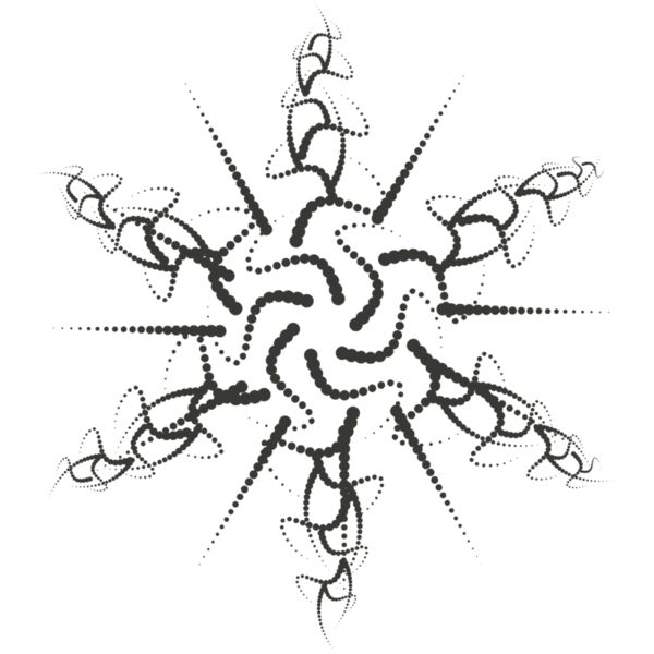 Halftone Spiral Background 49 Thumbnail