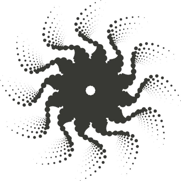 Halftone Spiral Background 59 Thumbnail